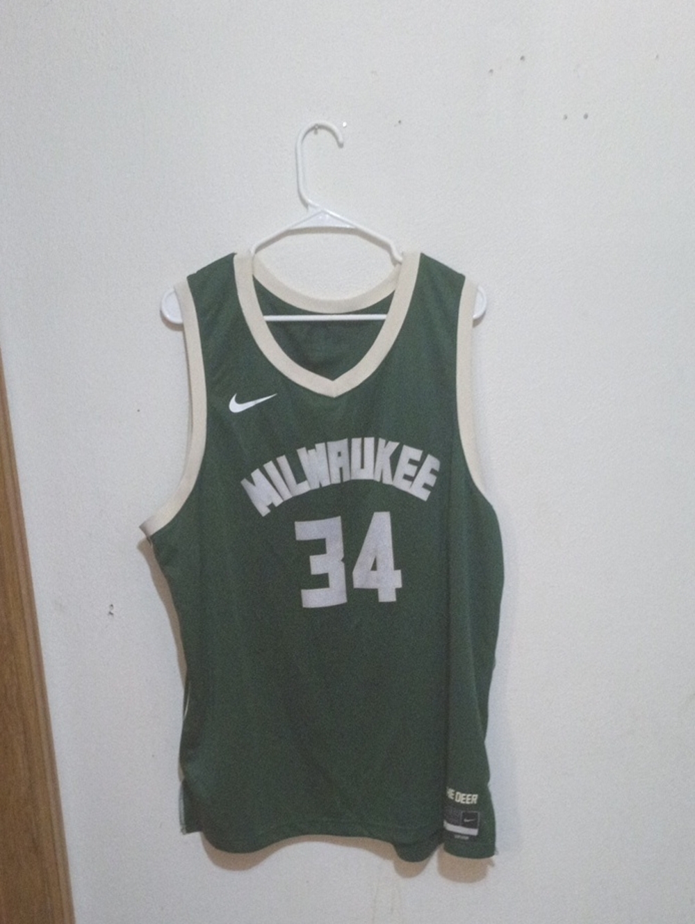 Giannis Antetokounmpo Nike Dri Fit Swingman Icon Jersey